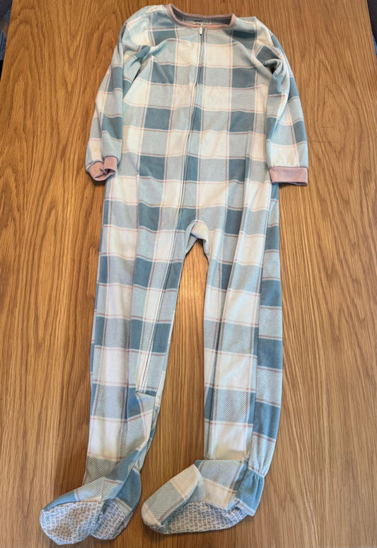 Carters plaid one piece pajamas, footed Carters plaid one piece pajamas, footed 8