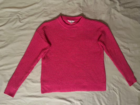 Time and Tru women's large hot pink sweater, crew neck Women's - L