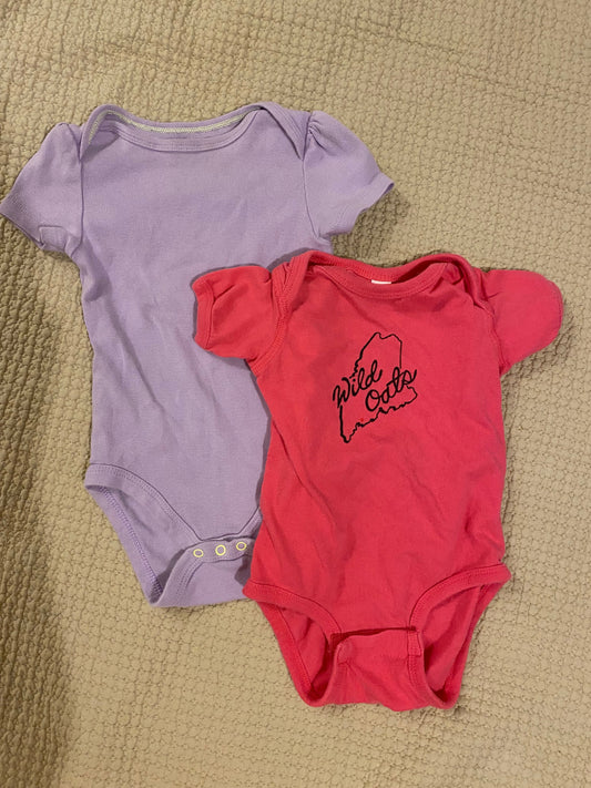 Cloud Island and Wild Oats Cotton onesies 6 Months