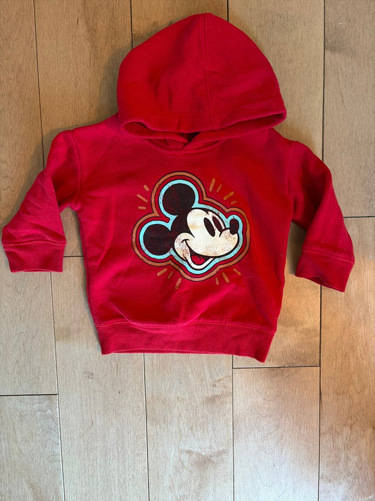 Jumping Beans 12 Month Red Sweatshirt Mickey Mouse 12 Months
