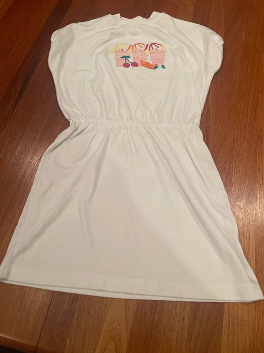 FAST FRIENDS size 10 Swim cover up with lemonade applique 10