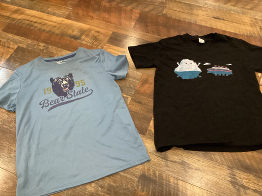 Cat and jack 1 shirts 1995 bear state 1 shirt blk with boat and free hugs 14