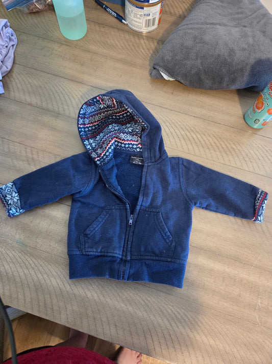 Faded glory 3-6 hoodie 6 Months