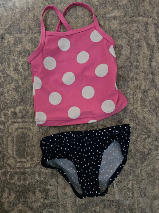 Carters Pink and blue baby girl swimsuit. Sized 3-6 months from carters 3 Months
