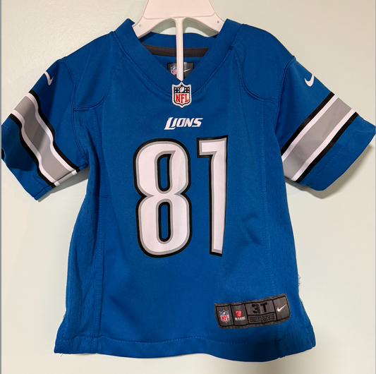 Nike NFL Lions Jersey Nike NFL Lions Jersey Blue 3T