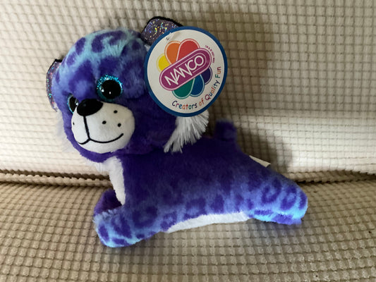 Nanco Purple tiger, 5 inches tall, like new Plush Toys