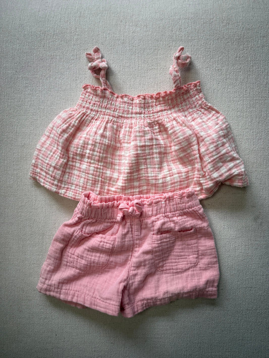 Modern Moments 6-9 months GUC linen set 6 Months