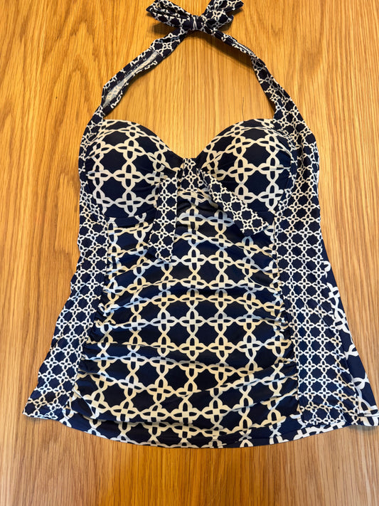 Merona bathing suit top, navy design Merona bathing suit top, navy design Women's - S