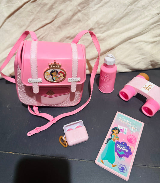 Disney Princess Style Collection Backpack with accessories Pretend Toy