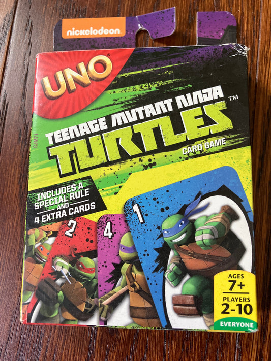 Uno Teenage Mutant Ninja Turtles Games