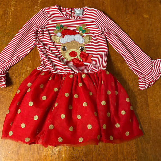 Emily Rose 8 Christmas dress reindeer Rudolph 8