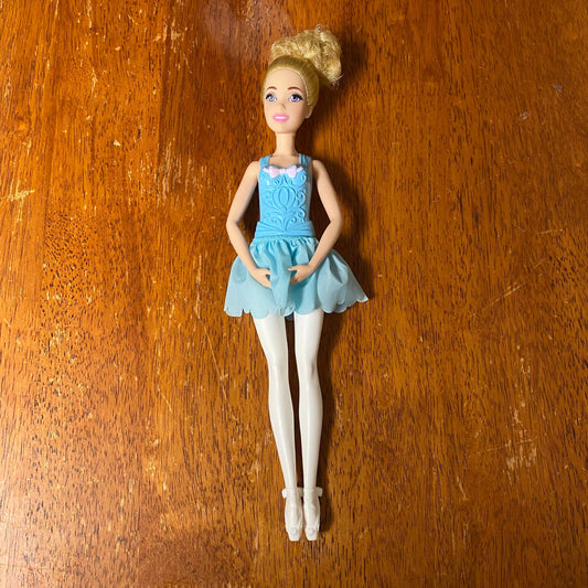Disney Ballerina Barbie blue dress Dolls and Accessories