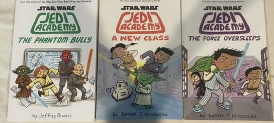 Star Wars 3 pk Jedi Academy Series Youth Chapter Book