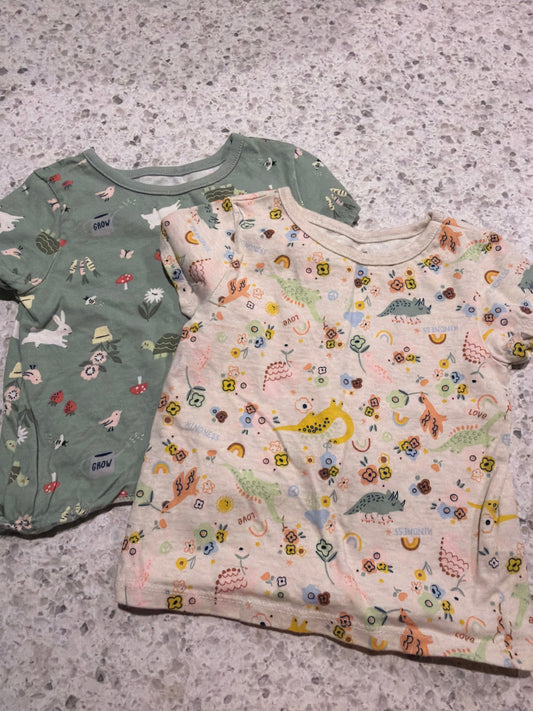 Garanimals Two short sleeves 18 Months