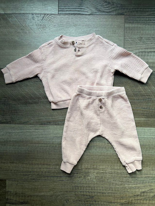 Old Navy, 6-12m, Light Pink Sweater Outfit Light pink sweater and pants outfit 6 Months