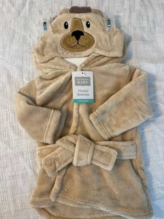 Hudson Baby NWT Hudson Baby Lion Bathrobe - Newborn Bathing