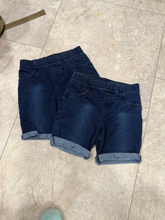 Jumping Beans girls shorts jeggings size 7 Two pair 7