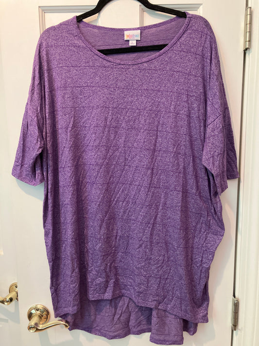 Lularoe size xxl elbow length sleeve tshirt blouse Soft flowy long top shirt tunic Women's - XL