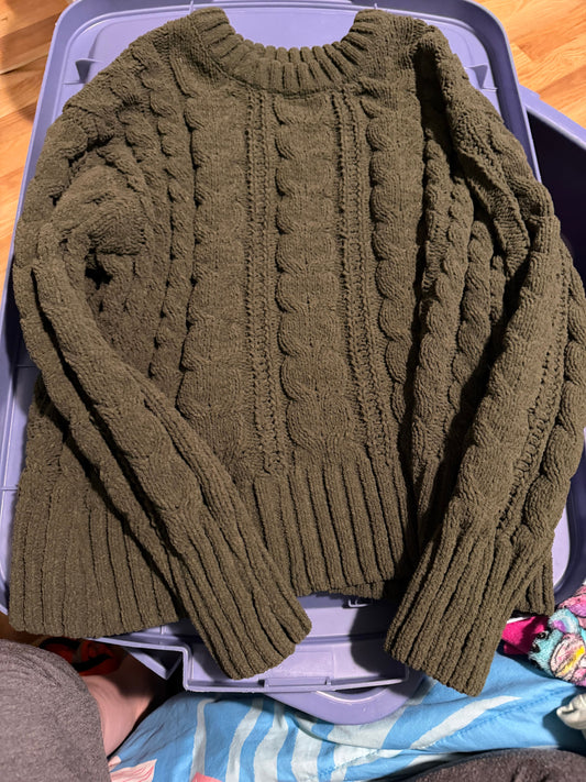 So Green sweater Women's - S