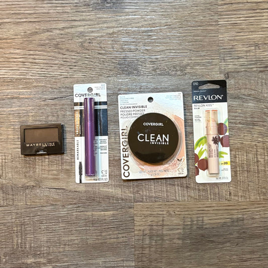 Maybelline Covergirl Revlon NEW makeup Eye shadow, mascara, powder, lip balm