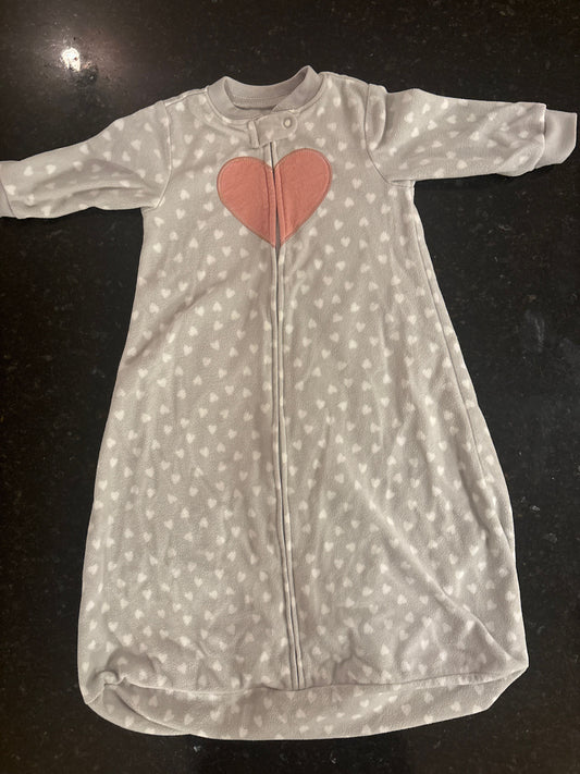 Carters Carters size M long sleeve fleece sleepsack 6 Months