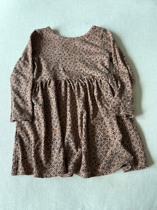 Cat & Jack GUC leopard print dress 2T