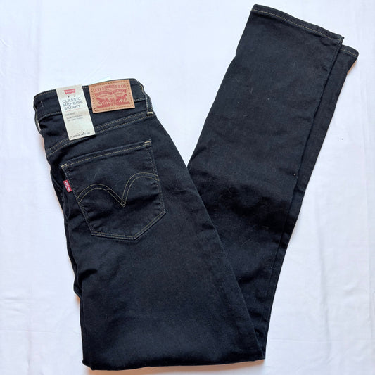 Levis dark rinse size 10 Medium W30 L30 Classic Mid Rise Skinny stretch jeans NWT Women's 10