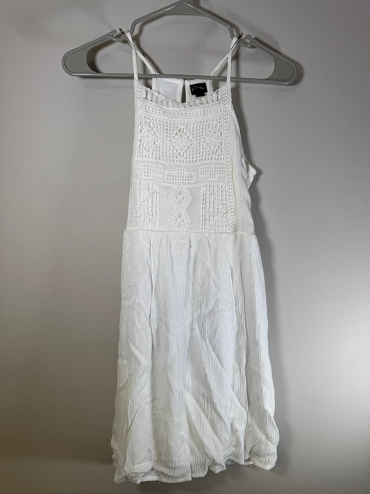 Art Class White Lace Gauze Dress 10