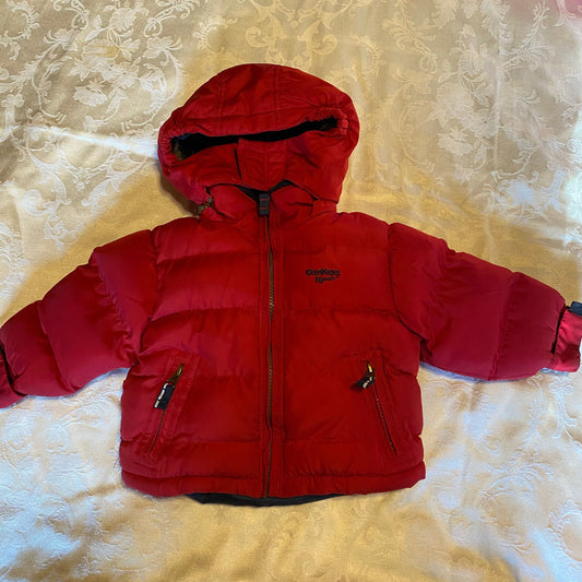 Oshkosh Bgosh, 12m red puffer jacket  12 Months