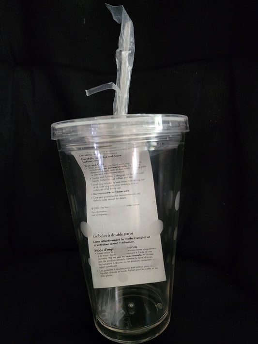 Pampered Chef - New Clear - Double Wall Tumbler Kitchen