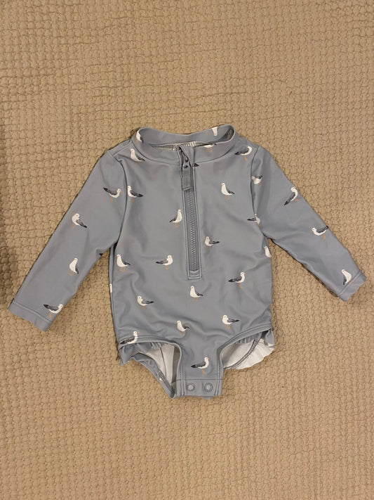 Carters Little Planet Long sleeve bathing suit 3 Months