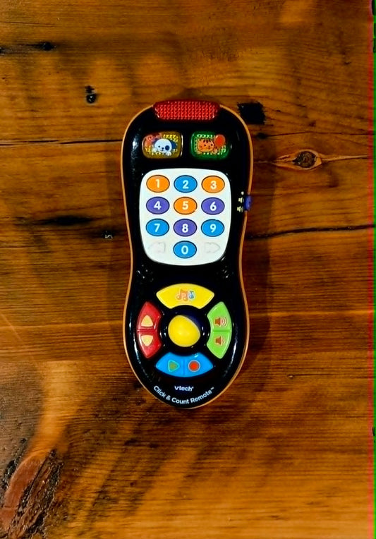 Vtech Toddler Toy Vtech Click and Count Remote Control Lights and Sound Toddler