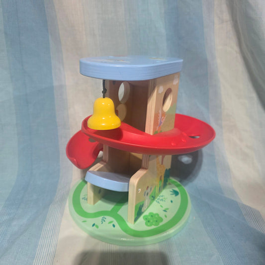Fisher-Price Wooden Treehouse Ball Run toy No ball Included Infant