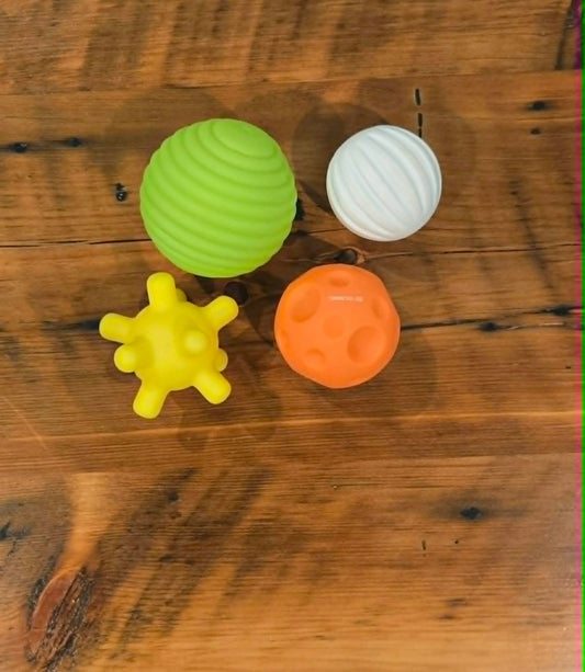 Fancy Infant Sensory Balls 4 pack Infant