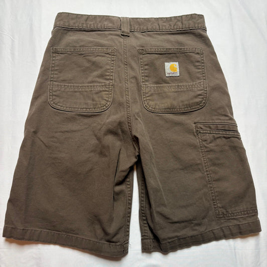 Carhartt brown mens shorts Relaxed fit, size 29 29