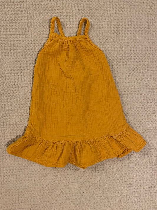 Cat and Jack Muslin cotton sun dress 18 Months