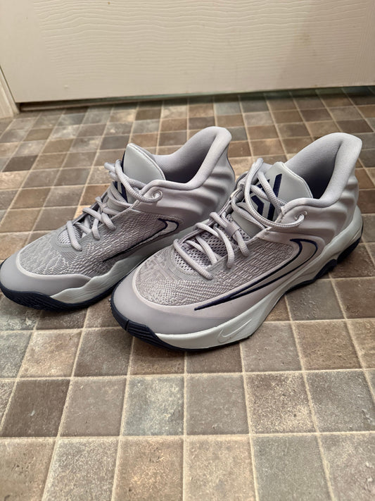 Nike Never Been Worn gray Giannis Antetokounmpo basketball sneakers 7-1/2 (Adult)