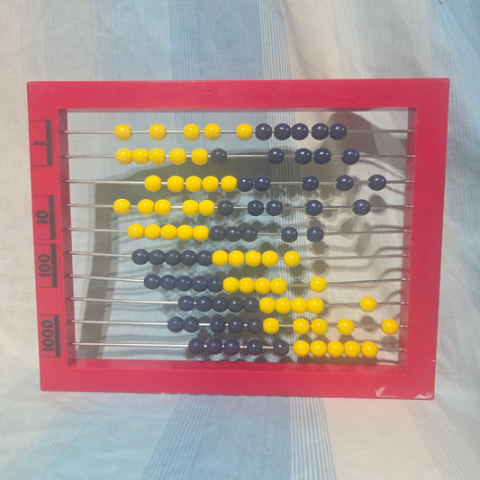 Learning Resources 2-Color Desktop Abacus Educational