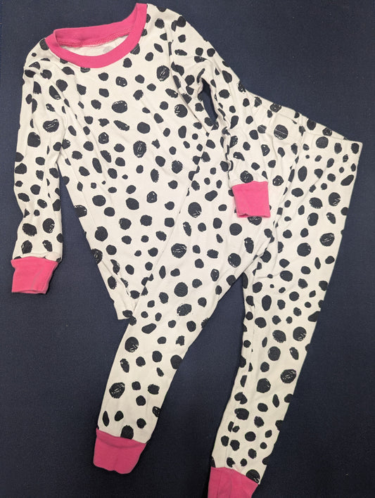 Amazon Essentials Amazon Essentials Girls 3T Polka Dot Pajamas 3T