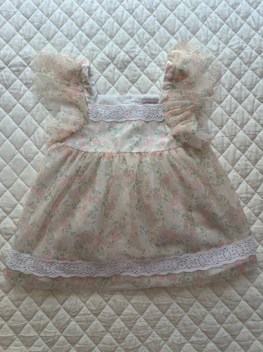 Catherine Malandrino Floral Tule dress 4T/4