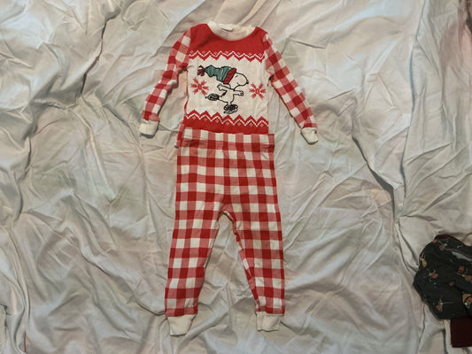 Peanuts Snoopy Christmas PJs 18 Months