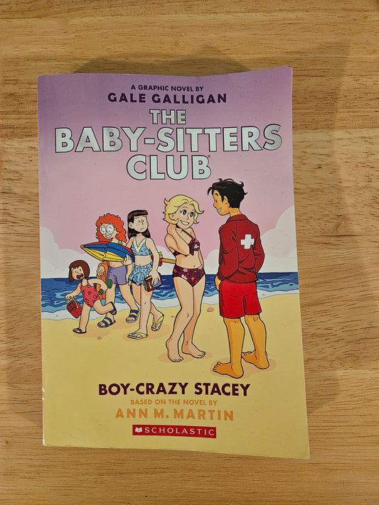 Babysitters Club #7 Graphic Novel Boy-Crazy Stacey Graphic Novel