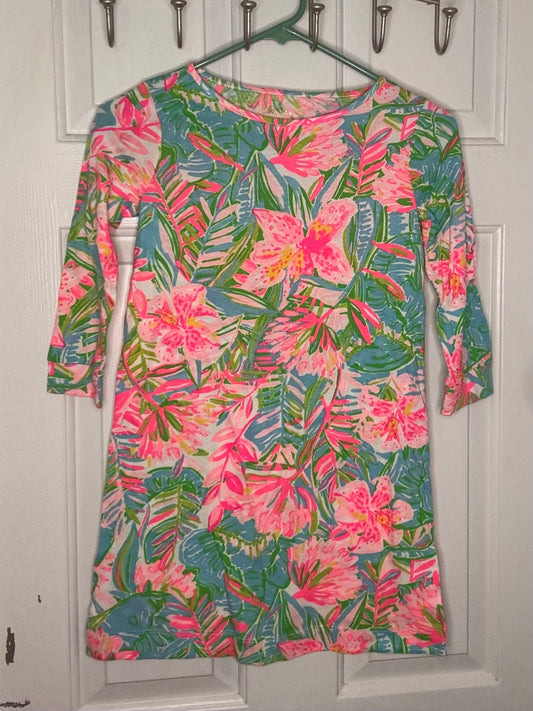 Lilly Pulitzer NWT dress Boutique pink pastel girls dress 10 10