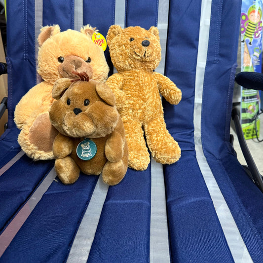 2 Bears and Gopher Stuff Animals Plush Toys