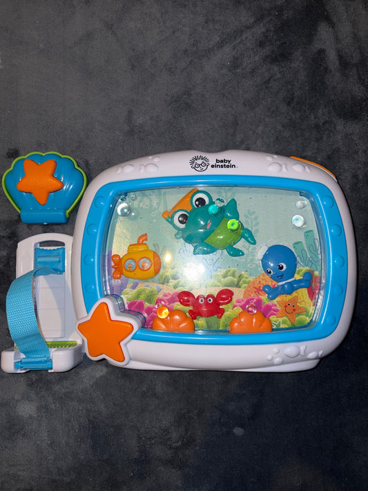Baby Einstein Sea Dreams Soother Great Condition with Crib Attachment and Remote Infant