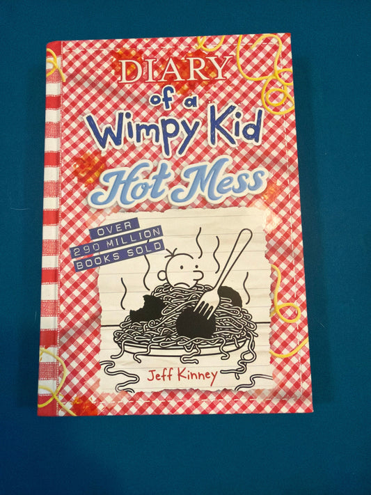 Diary of a Wimpy Kid, Hot Mess Hardcover Hot Mess book 19-Like new Youth Chapter Book