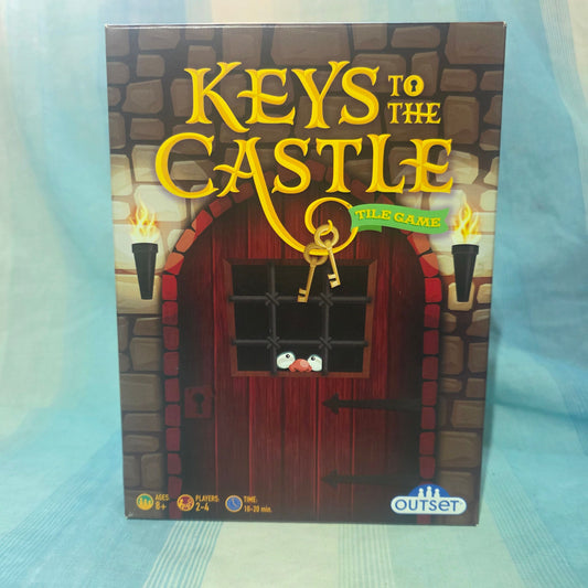 Keys to the Castle tile game by Outset Media. 2-4 players designed for ages 8 and up. Games