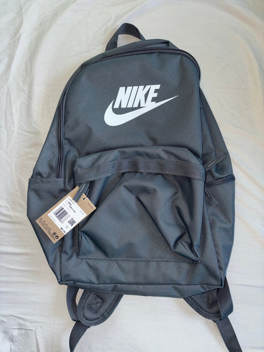 Nike, backpack Gray with white logo NWT Child