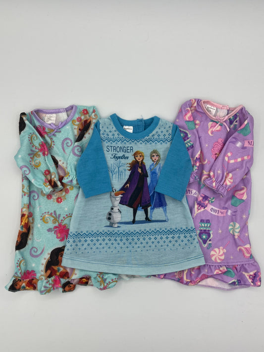 18" Doll Clothes 3pk Elana, Frozen, & Nutcracker Nightgowns for 18" Dolls Dolls and Accessories