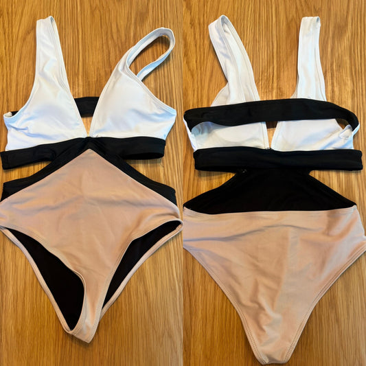 SHEIN One piece neutral bathing suit SHEIN One piece neutral bathing suit, never worn Women's - M